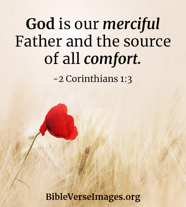 Bible Verse for Comfort - 2 Corinthians 1:3