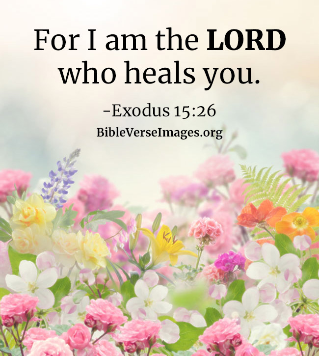 Bible Verse about Healing - Exodus 15:26