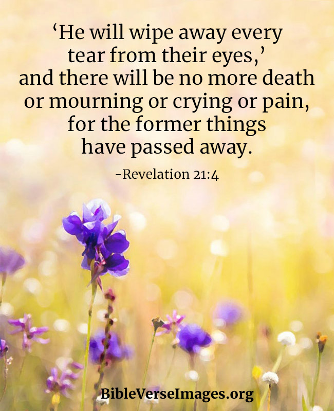 Bible Verse about Love - Revelation 21:4
