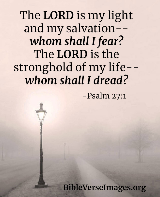 Bible Verse about Protection - Psalm 27:1