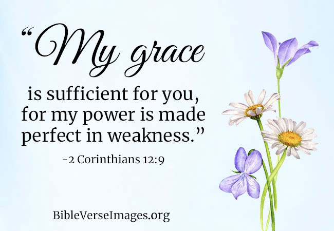 Bible Verse of the Day - 2 Corinthians 12:9